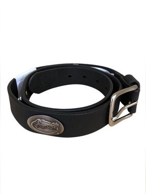 Florida Gators Men's Collegiate Black Leather College Concho Belt Size 34